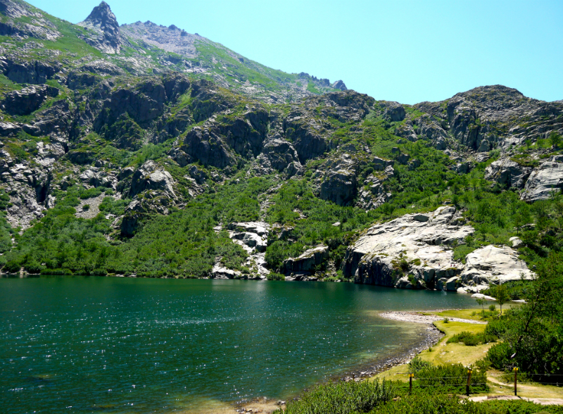 Le lac de Melu