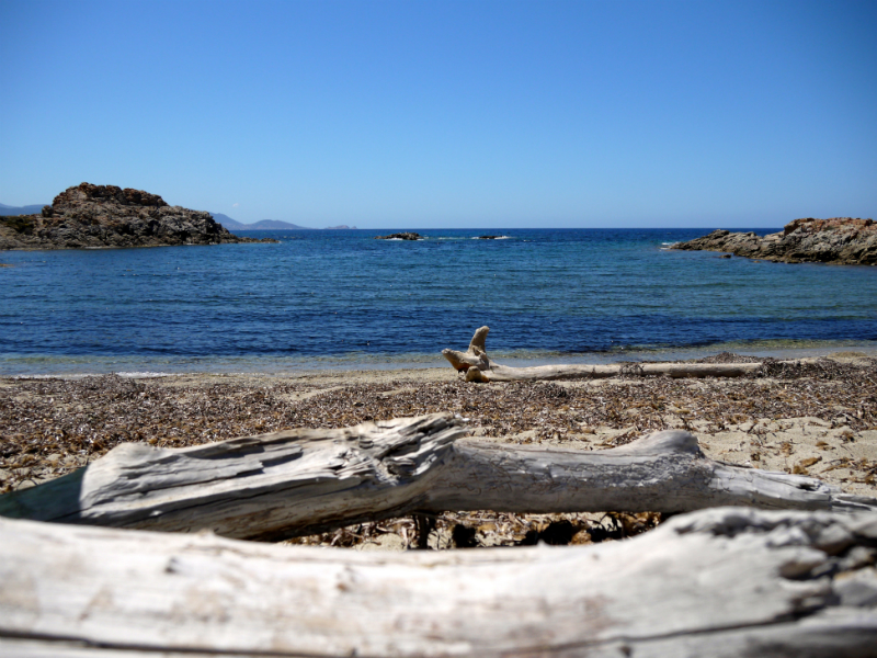 Anse de Vana, plage déserte...