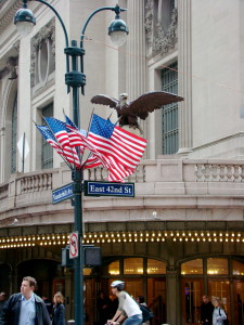 Devant Grand Central Station