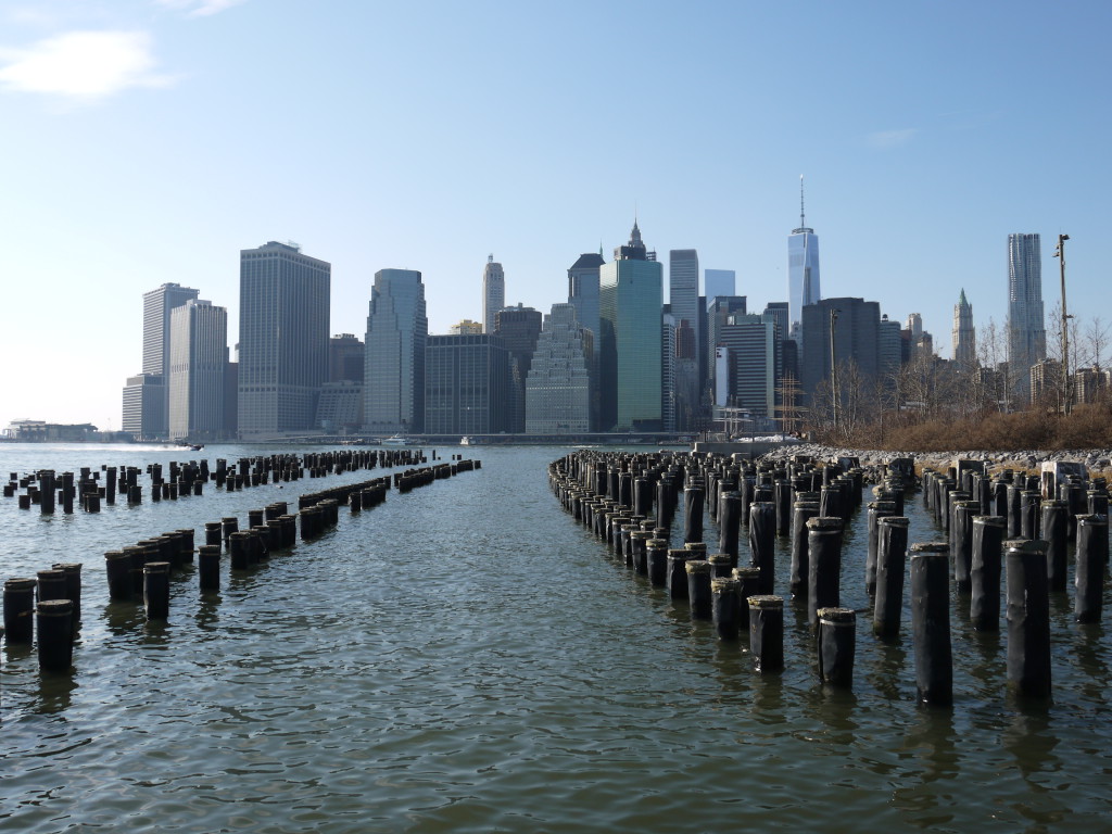 La Skyline vue de Brooklyn