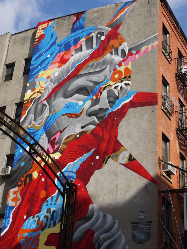 Peinture murale dans Little Italy