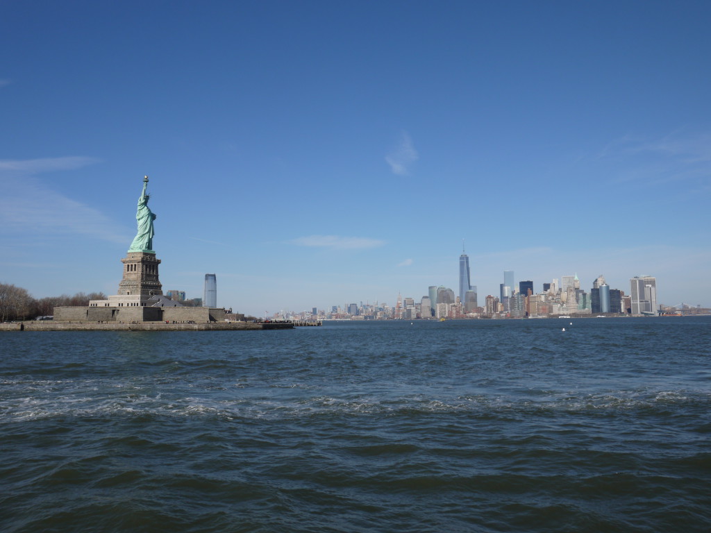 Skyline NYC et Statue de la Liberté