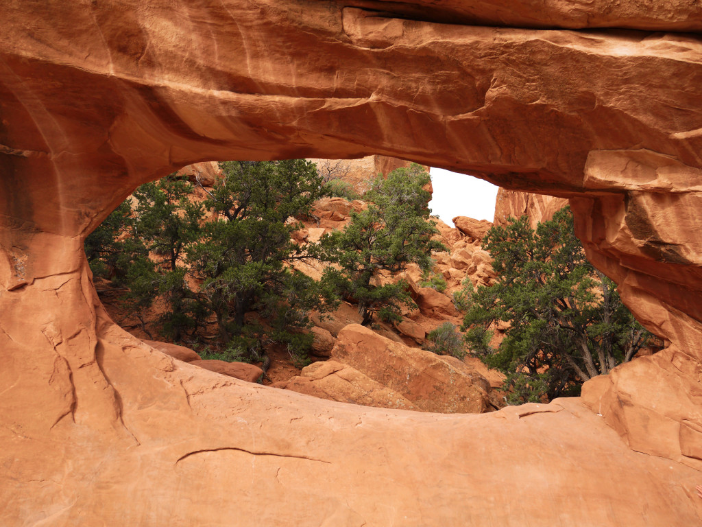 Arches National Park, Double O arch