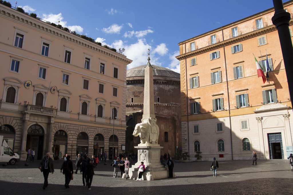 Rome, piazza de la Minerva