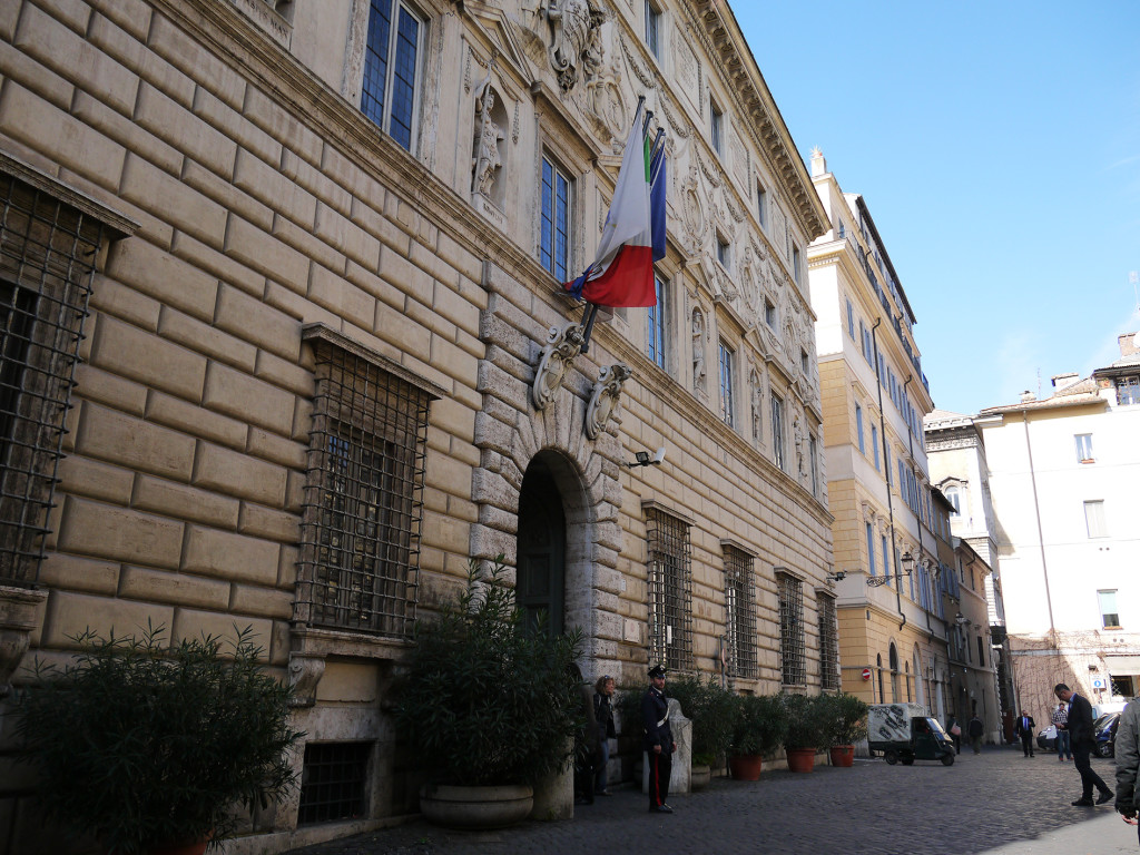 Rome, Ambassade de France, Palais Farnese