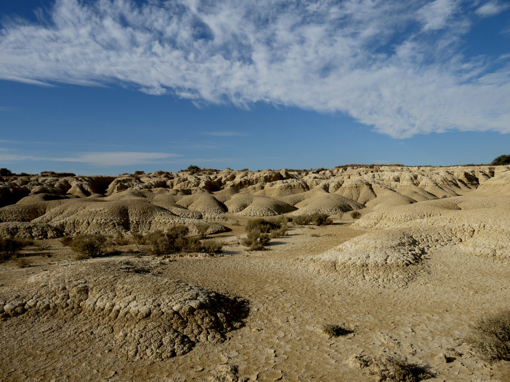 Las Bardenas Reales, Navarre, Espagne