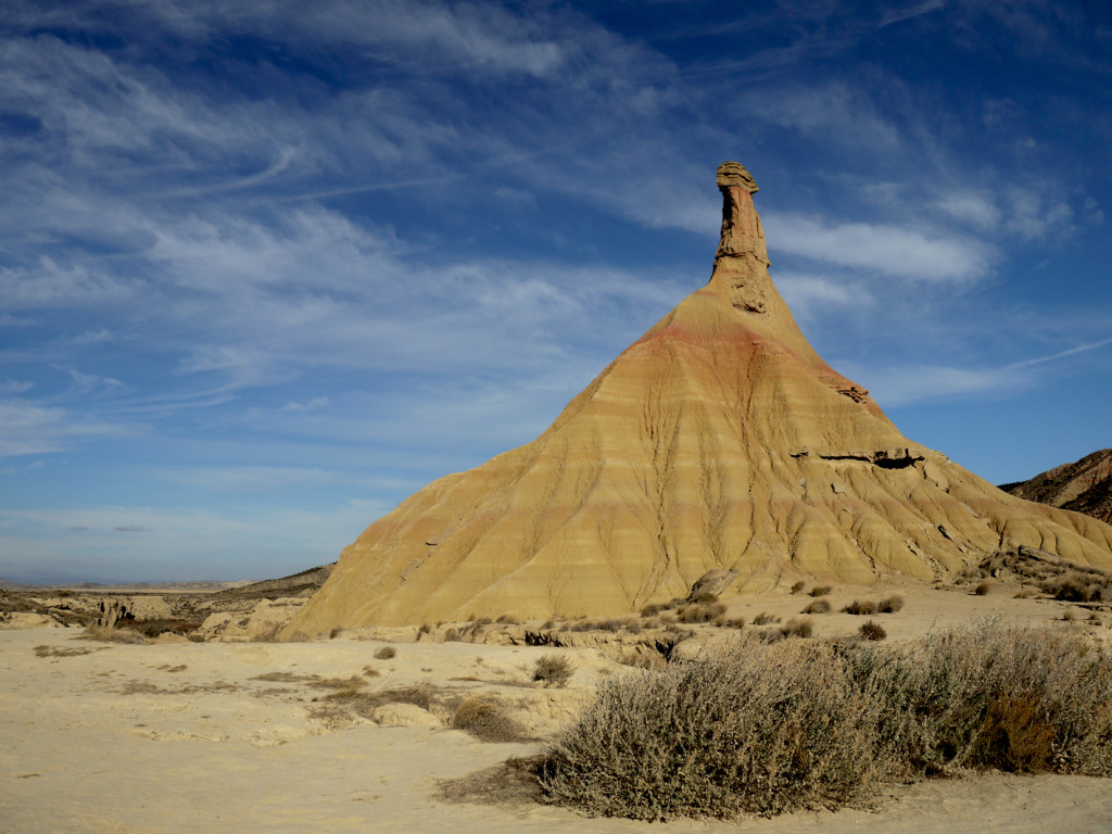 Las Bardenas Reales, Navarre, Espagne
