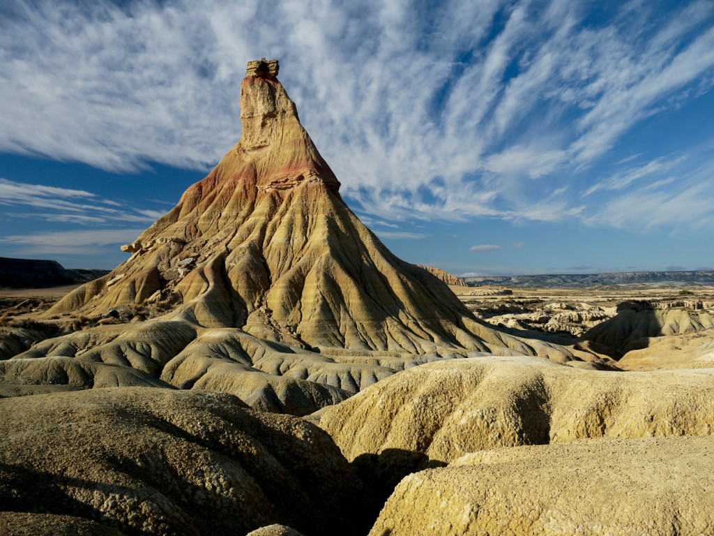Las Bardenas Reales, Navarre, Espagne