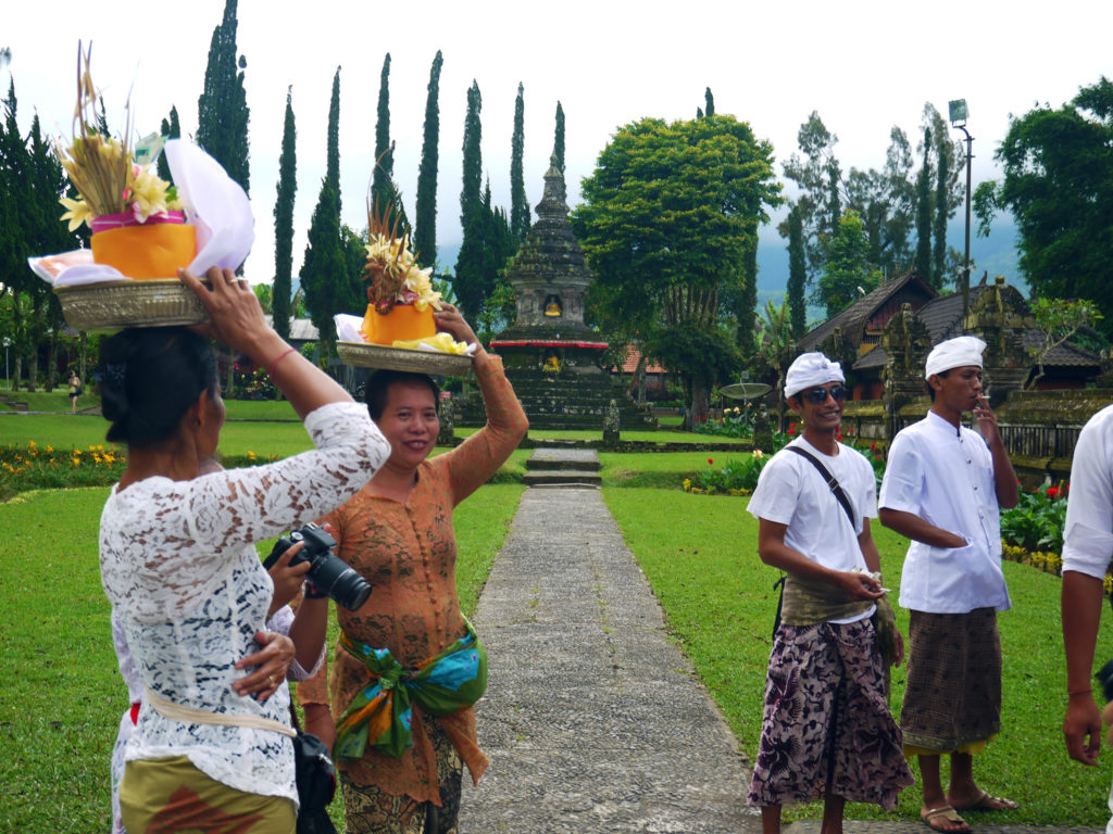Pura Ulun Danu, lac Bratan, Bali, Indonésie